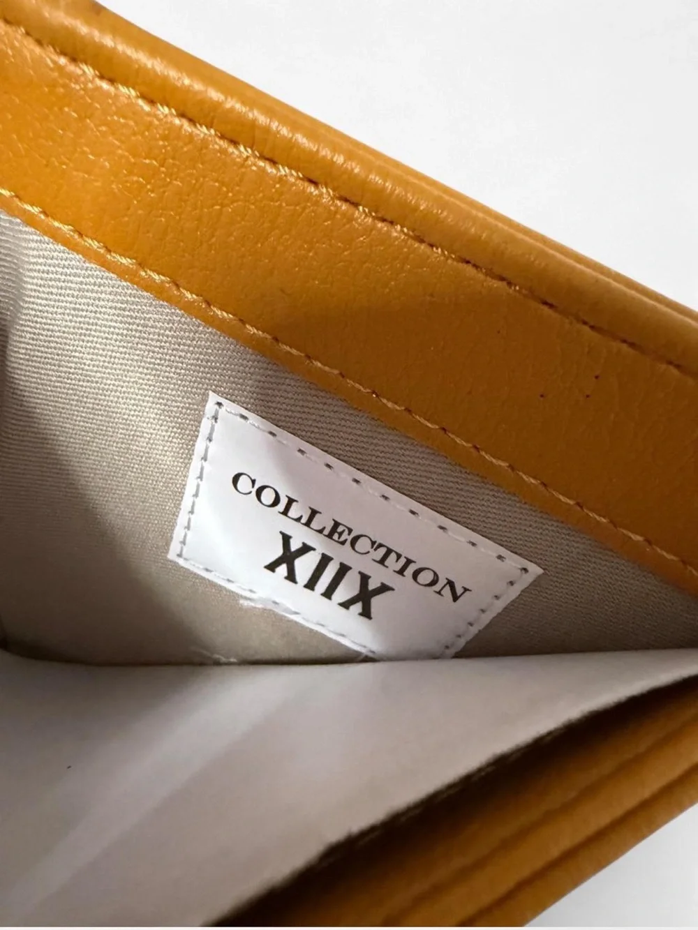 Collection XIIX Mustard Yellow Faux Leather Bifold Wallet – NWT